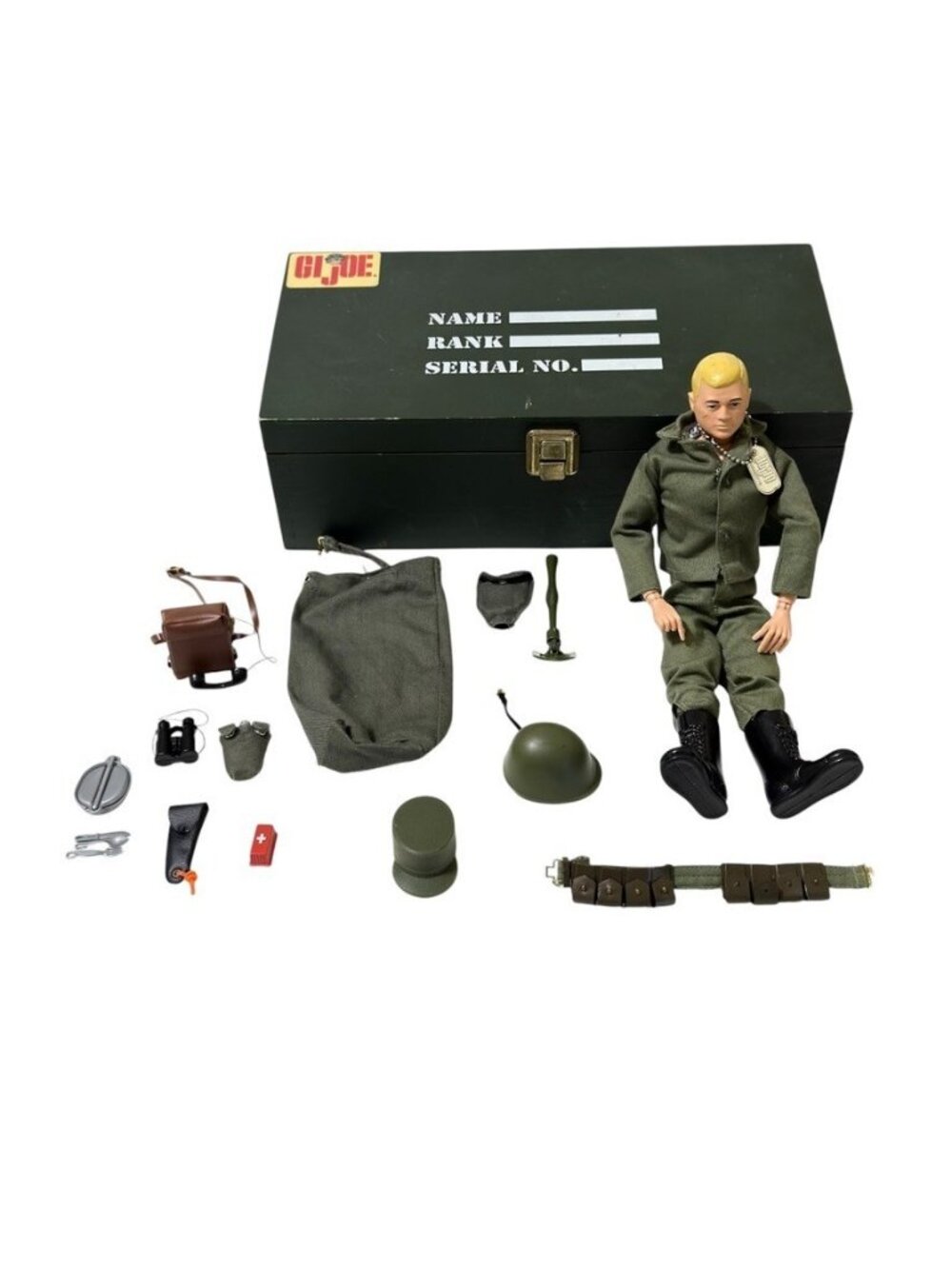 Hasbro, Inc. G.I. Joe 40th Anniversary Timeless Collection Footlocker Set 2003